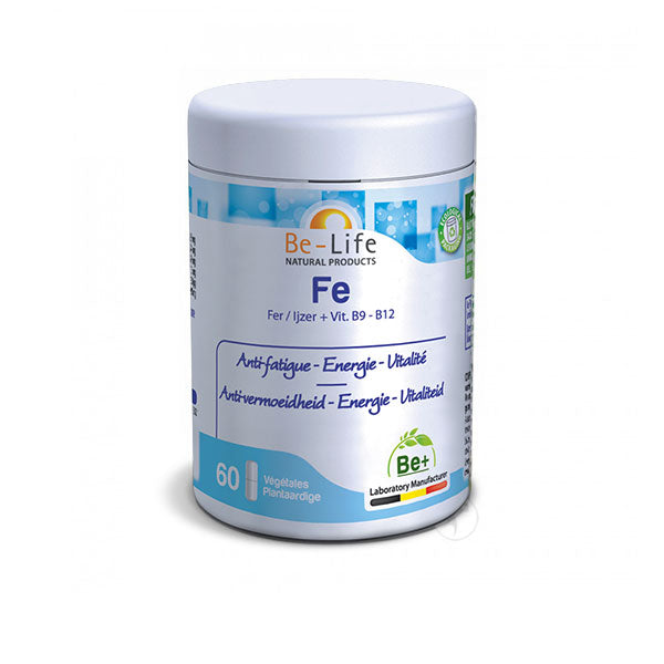 Nutri-Bay Be-Life FE (ferro + vitamina B9 - B12) (cápsulas 60)