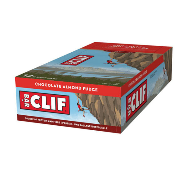 Nutri-Bay Clif Bar Box Barras energéticas Chocolate Amêndoa Fudge