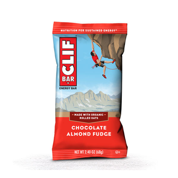 Nutri-Bay CLIF BAR - Barra de energia (68g) - Fudge de chocolate e amêndoa