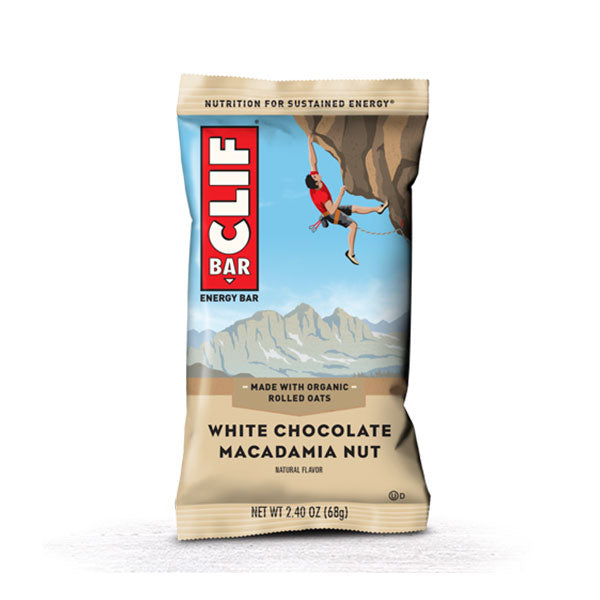 Nutri-Bay CLIF BAR - Barra de energia (68g) - Macadâmia de chocolate branco