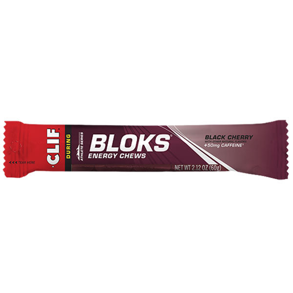 Nutri-bay | CLIF BLOKS - Energy Gums (60g) - Black Cherry (Caffeine)