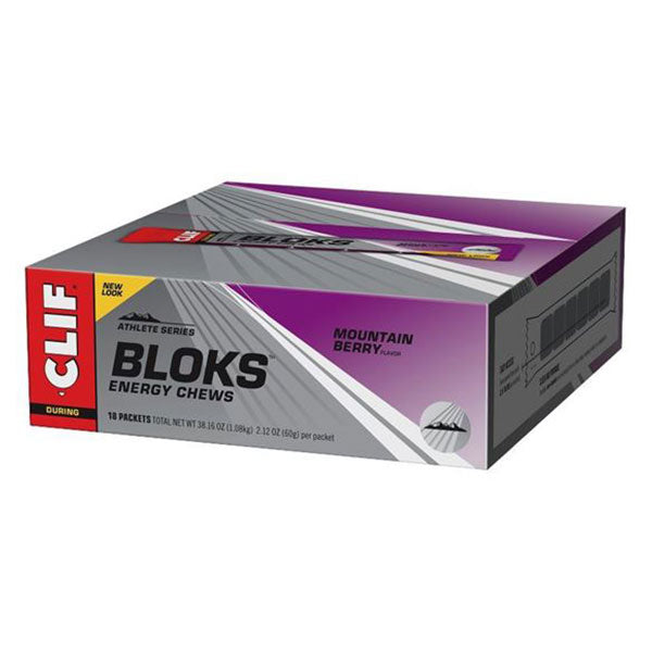 Nutri-bay CLIF BLOKS - Energetic Gums (60g) - Bergbeere - Box