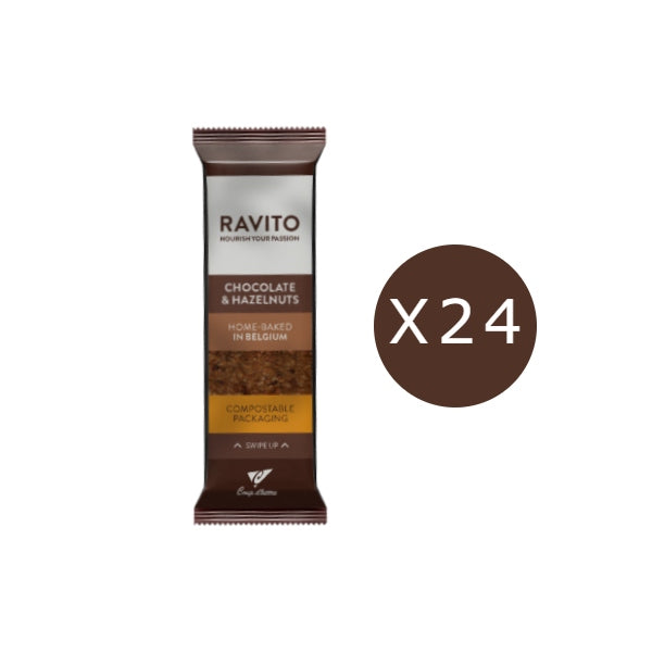 Baia di Nutri | COUP D'BARRE - Ravito Bar Box (24x40g) - Nocciole Cacao