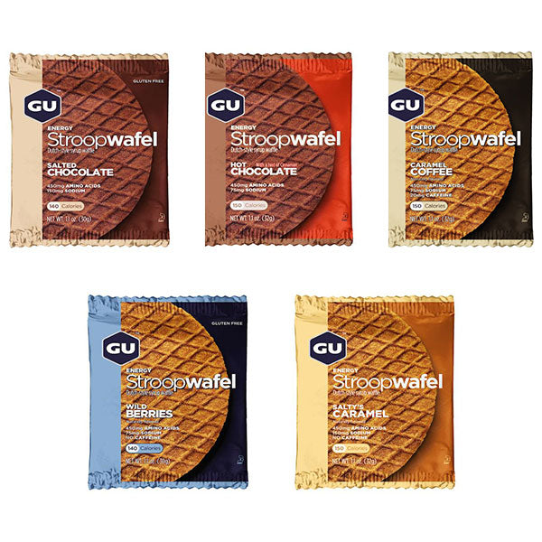 GU Stroopwafels (5x40g) - Pacote de Descoberta