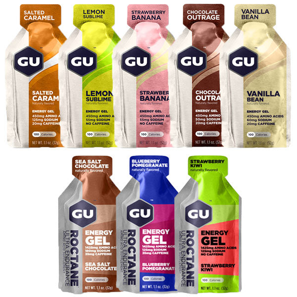 GU - Energy Gels - Discovery Pack - 8 gels