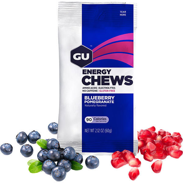 Nutri-bay | GU CHEWS - Energy Gums (60g) - Blueberry Pomegranate