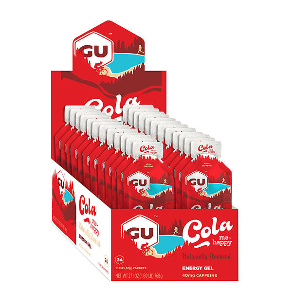 Nutri-bay | GU ENERGY - Gel Energético (32g) - Cola Me Happy - Caixa