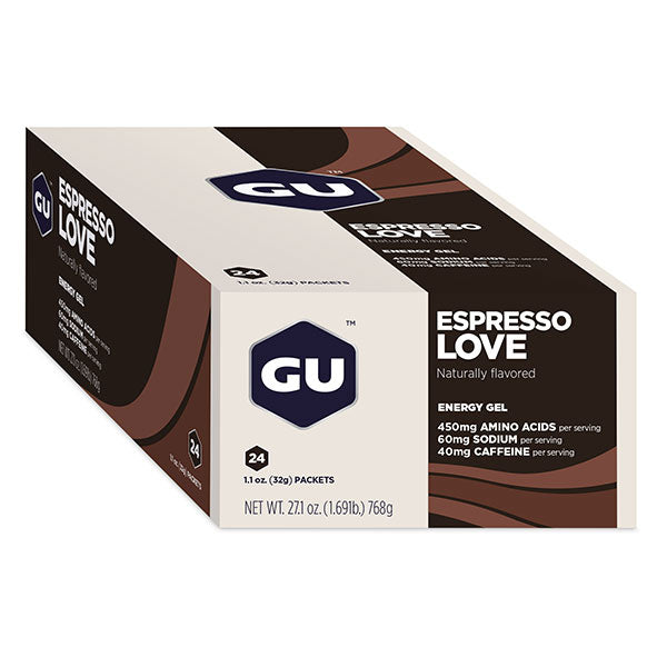 Nutri-Bucht | GU ENERGY - Energiegel (32g) - Espresso Love - Box