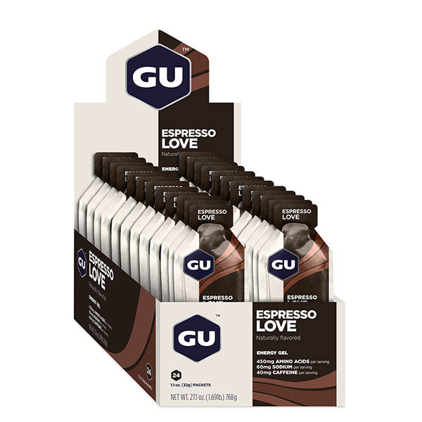 Nutri-Bucht | GU ENERGY - Box Energy Gel (24x32g) - Espresso Love