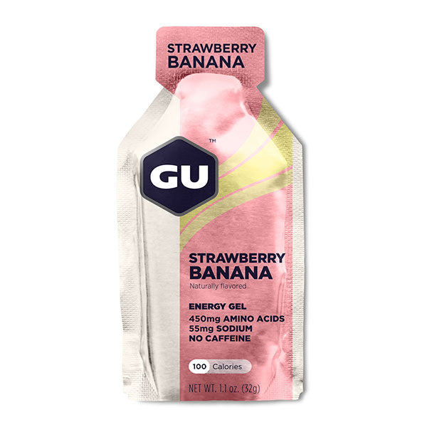 Nutri-Bay GU - Energy Gel (32g) - Strawberry Banana - Strawberry Banana