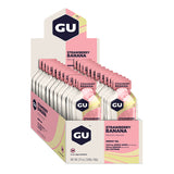 Nutri-Bay GU - Energy Gel (32g) - Strawberry Banana - Strawberry banana - caja abierta