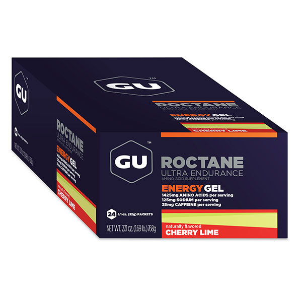 Nutri-Bucht | GU - Roctane Ultra Endurance Gel (32 g) - Kirschkalk - Box