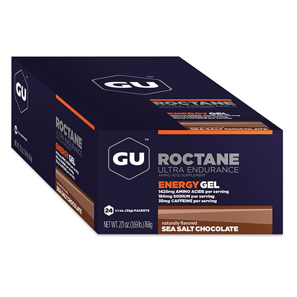 Nutri-Bay GU - Roctane Ultra Endurance Energy Gel (32g) - Meersalzschokolade - geschlossene Box