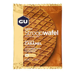 Nutri-Bay GU - StroopWafel - Gauffre Energétique Waffle - Caramel Beurre Salé
