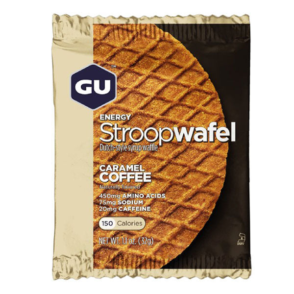 Nutri-Bay GU - StroopWafel - Waffle energético (32g) -Coffee Caramel