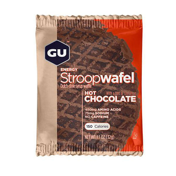 Nutri-Bay GU - StroopWafel - Energetic Waffle Waffle - Gingerade - Hot Chocolate