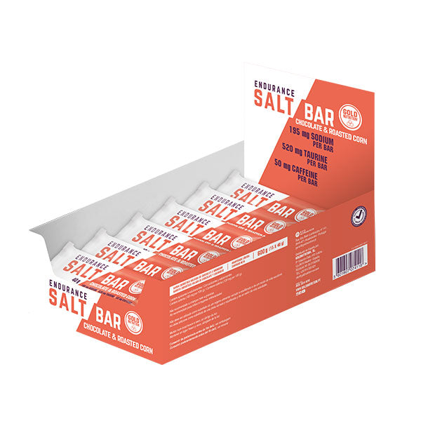 Nutri-bay | GoldNutrition Endurance Salt Bar (40g) - Chocolate & Milho Torrado - Caixa