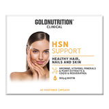 Nutri Bay | GoldNutrition - HSN Support - Gesundes Haar, Nägel und Haut (60 Kapseln)