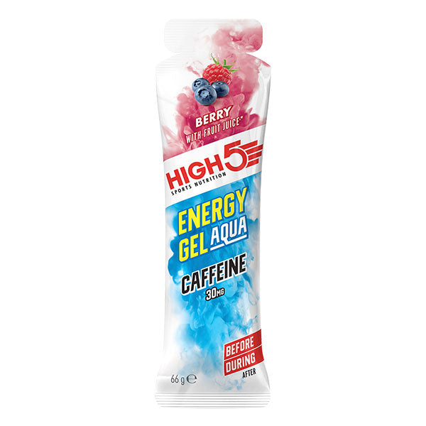 Nutri-Bay High5 Energy Gel AQUA Caffeine (66mL) - Berry