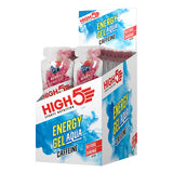 HIGH5 Energy Gel AQUA Caffeine Box (20x66g) - El sabor de su elección