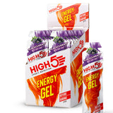 Nutri-Bay HIGH5 - EnergyGel (40g) - Groselha Preta (Cassis) - Caixa