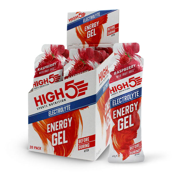 HIGH5 Energy Gel Electrolyte Box (20x60ml) - Goût au choix