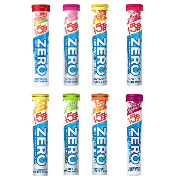 HIGH5 Pastilles ZERO (8 tubes) - Mix Pack