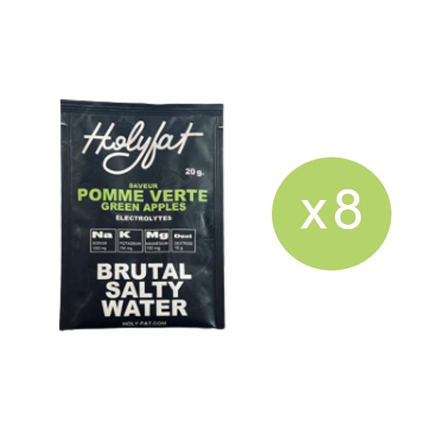 Água Salgada Energética Brutal (8x20g) - MINI Pack