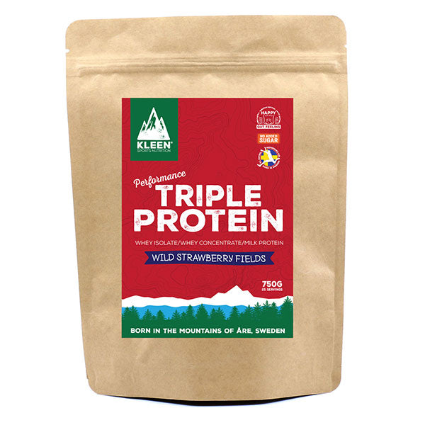 Nutri-Bay Kleen Triple Protein Drink (750g) - Wild Strawberry Fields