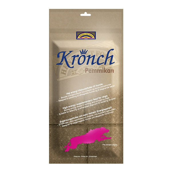 Kronch Pemmikan (400g - Quebrável em 16x25g) - Barra energética para cães