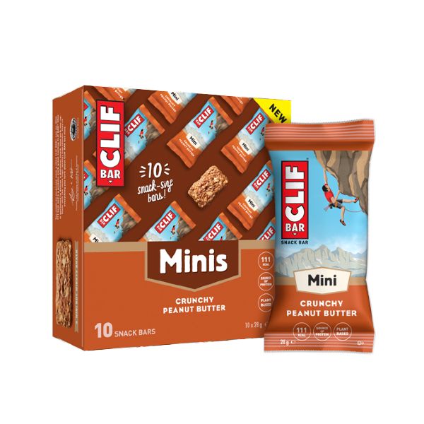 Caixa Clif MINIS Bars (10x28g) - Sabor à sua escolha