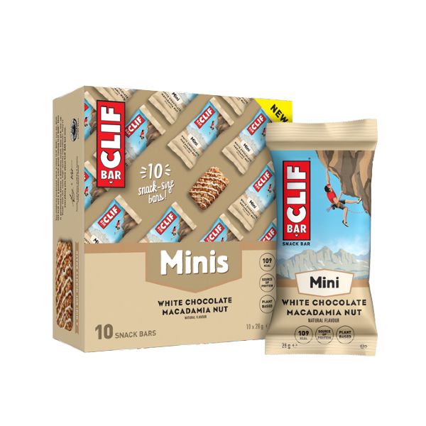 Caixa Clif MINIS Bars (10x28g) - Sabor à sua escolha