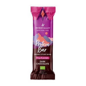 Nutri-Bay | MOONVALLEY - Organic & Plant Protein Bar (60g) - Dark Chocolate