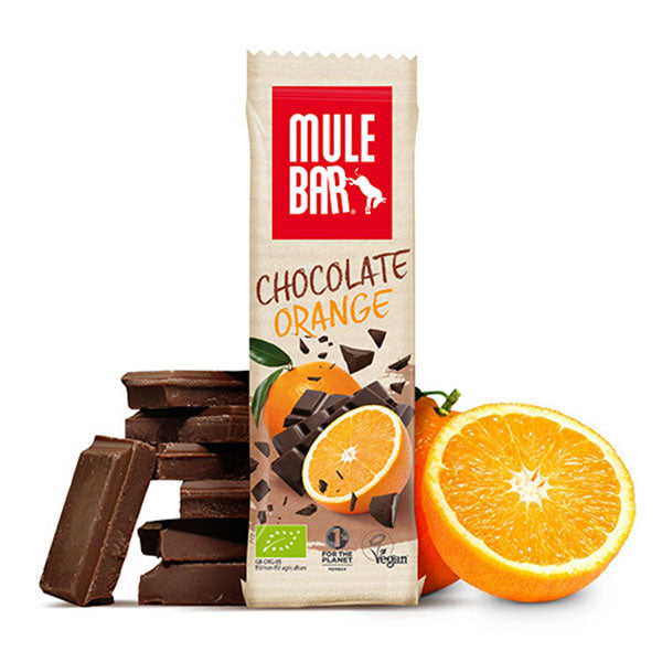 Nutri-Bay MULEBAR - Barra de energia orgânica (40g) - Laranja chocolate