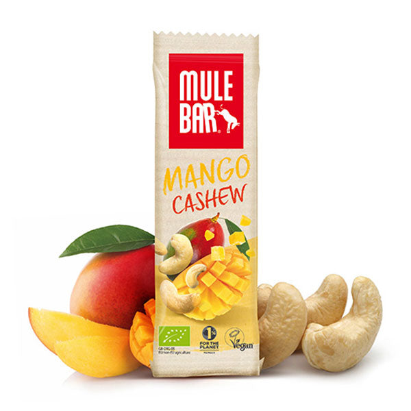 Nutri-Bay MULEBAR - Barra de energia orgânica (40g) - Cajus de manga - Castanha de caju de manga