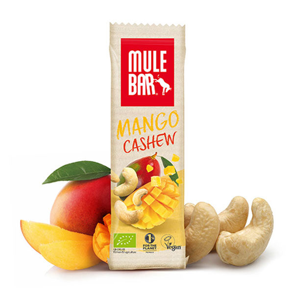 Nutri-Bay MULEBAR - Organic Energy Bar (40g) - Mango Cashews - Mango Cashew Nuts