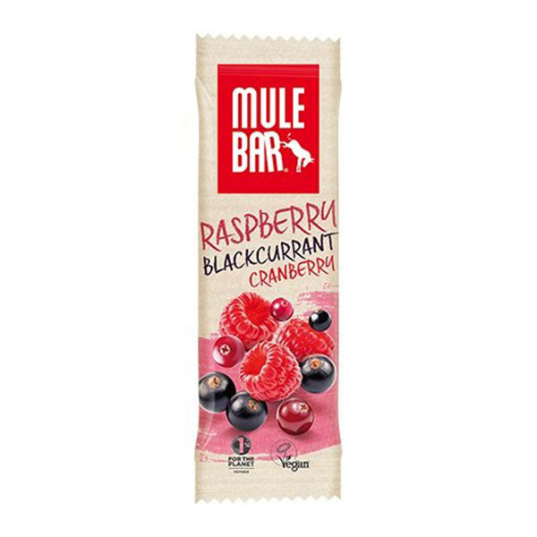 Mulebar Barre Énergétique (40g) - Framboise Cassis Canneberge
