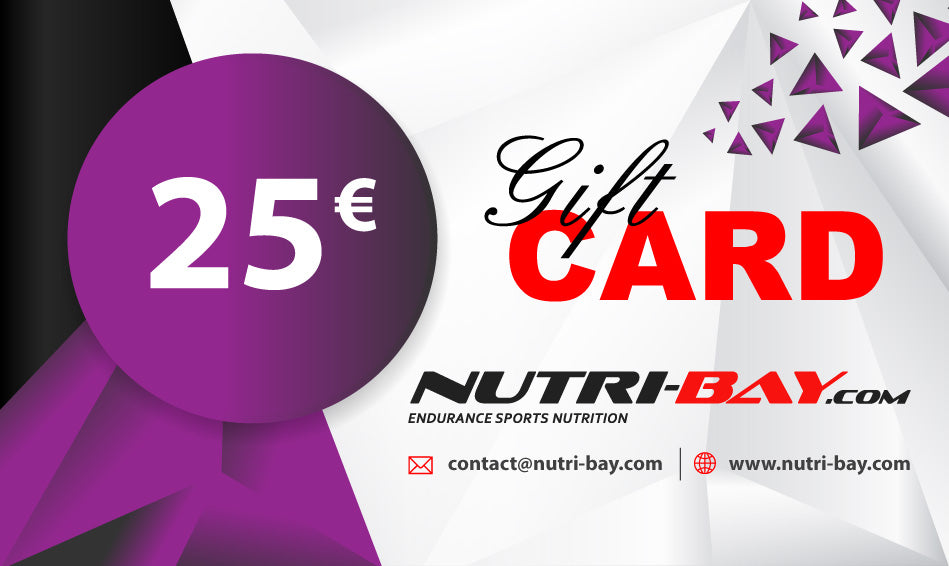 Tarjeta de regalo Nutri-Bay 25 € - disponible al instante