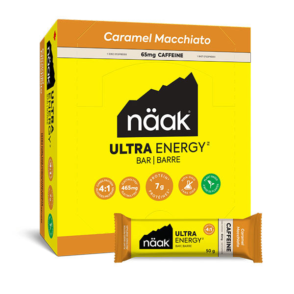 Nutri Bay | NAAK - Ultra Energy Riegel Box (12x50g) - Caramel Macchiato