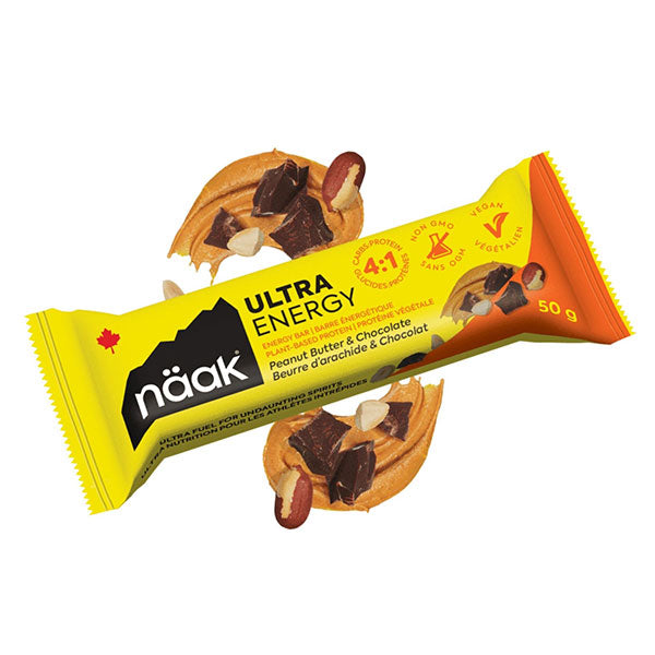 Nutri Bay | NAAK - Ultra Energy Bar (50g) - Erdnussbutter & Schokolade