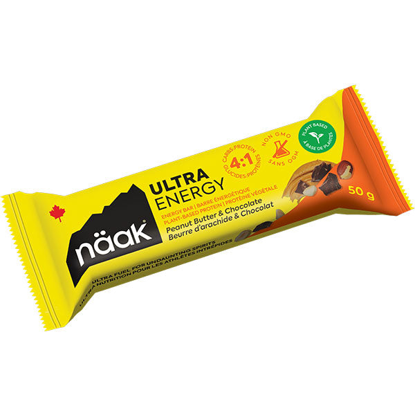 Nutri Bay | NAAK - Ultra Energy Bar (50g) - Erdnussbotter & Schockela