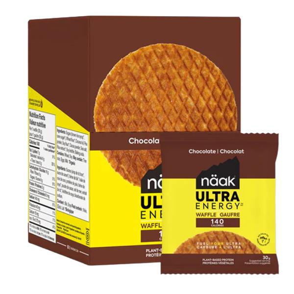 Nutri Bay | NAAK - Ultra Energy Waffle-Waffle Box (12x30g) - Taste of your choice