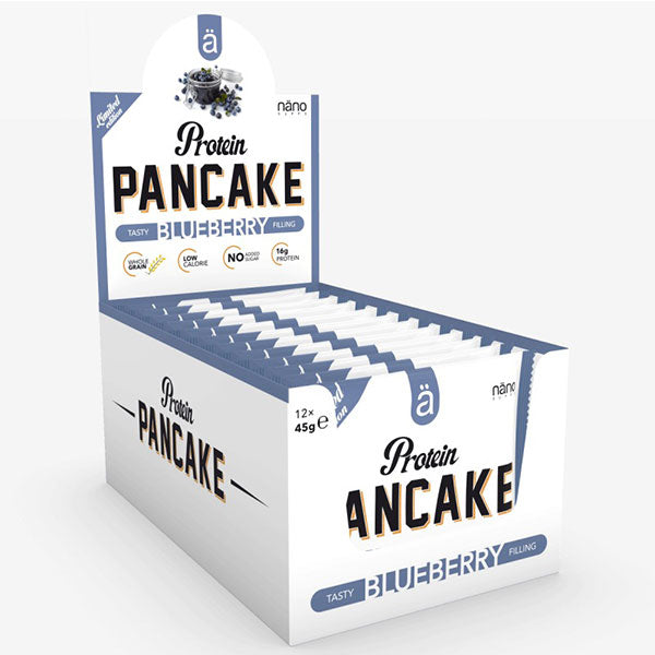 Nutri Bay | NANO Ä - Protein Pancake Box (12x45g) - Blueberry