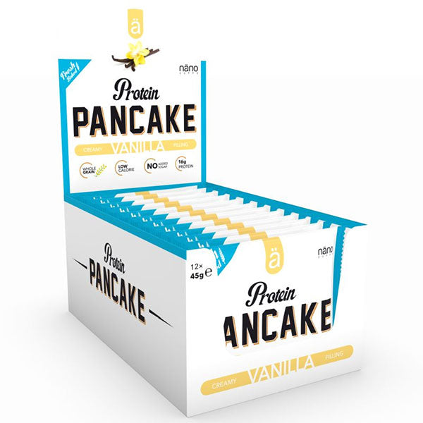 Nutri Bay | NANO Ä - Protein Pancake Box (12x45g) - Vanilla