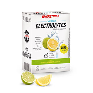 Nutri-bay | Bevanda elettrolitica di Overstim (10 x 8 g) al limone e lime