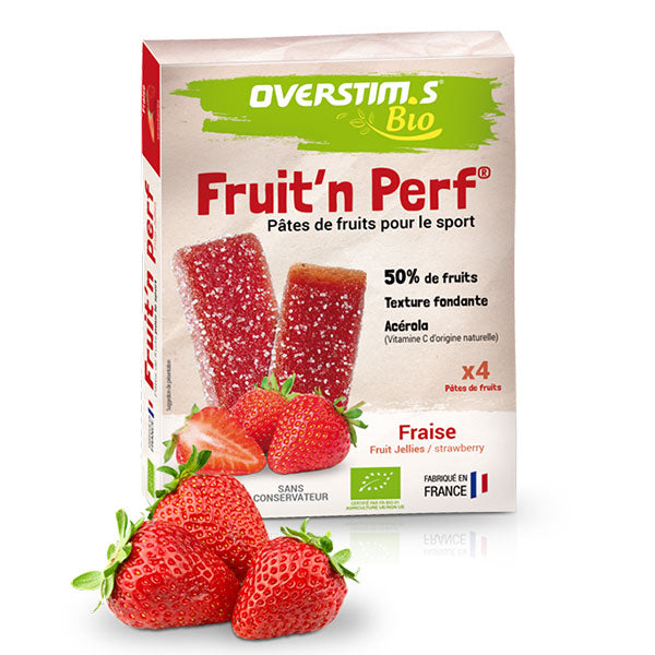 Nutri-bay | Overstim's - Fruit'n Perf - Organic Fruit Paste Strawberry Case