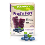 Fruit'n Perf - Pasta de frutas ecológica (4x25g) - Arándano