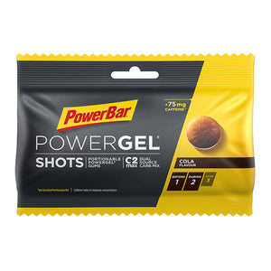 PowerGel Shots - Energie Zännfleesch (60g) - Cola (Kaffein)