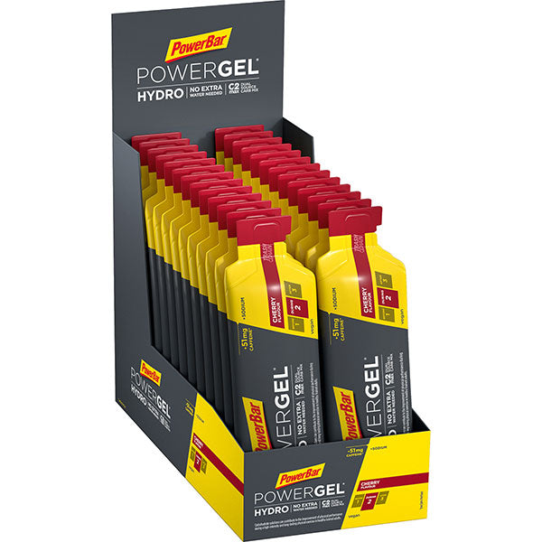 PowerBar PowerGel Hydro Box (24x67g) - Goût au choix