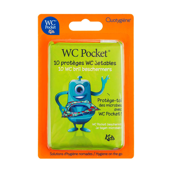 Nutri-Bay Quotygiene Toilet Pocket Kids - 10 Disposable Toilet Protectors